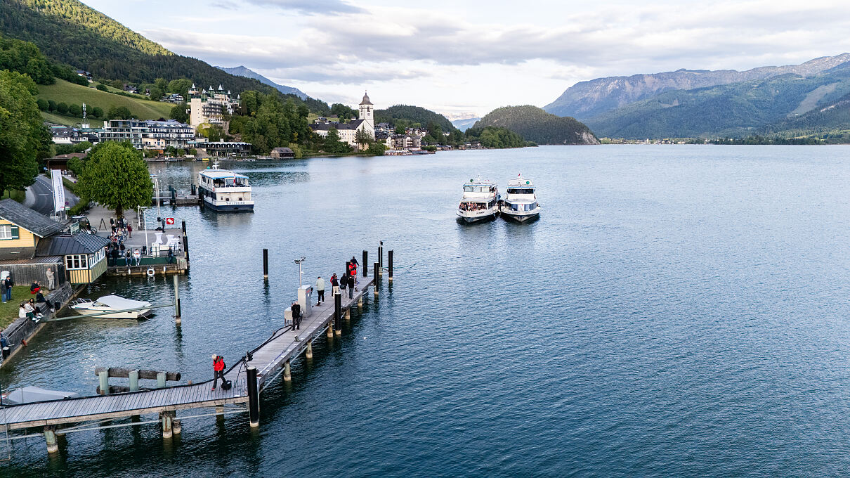 Der Wolfgangsee als Bühne für den neuen Weltrekord