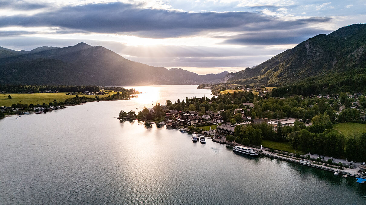 Der Wolfgangsee als Bühne für den 64. Weltrekord von Franz Müllner