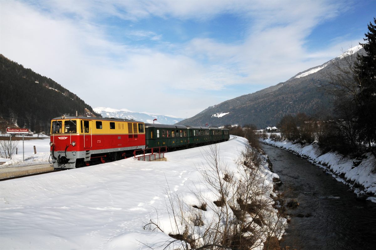 Die nostalgischen Dieselzüge der PLB sind noch bis 28. März jeden Donnerstag unterwegs.