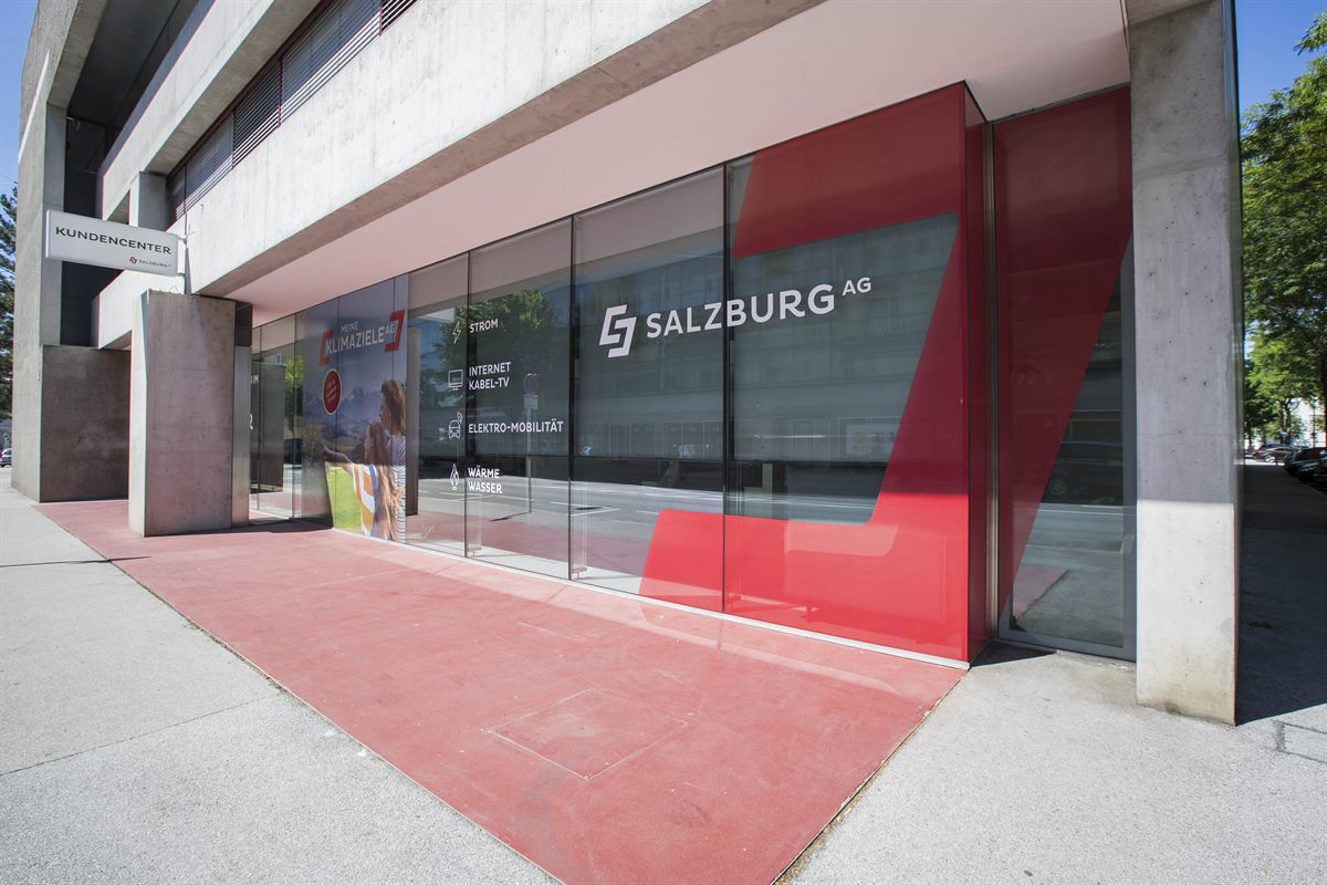 Das neue Kundencenter der Salzburg AG wird am 1. Juli eröffnet.