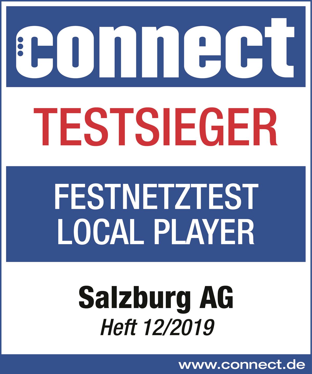 Connect Testsieger: Salzburg AG hat bestes Internet im Bundesland