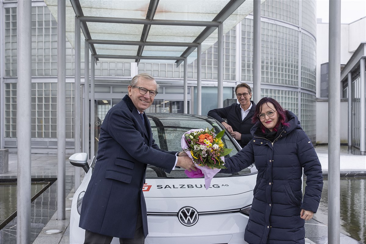 Franziska Eisinger freut sich über den Hauptgewinn
