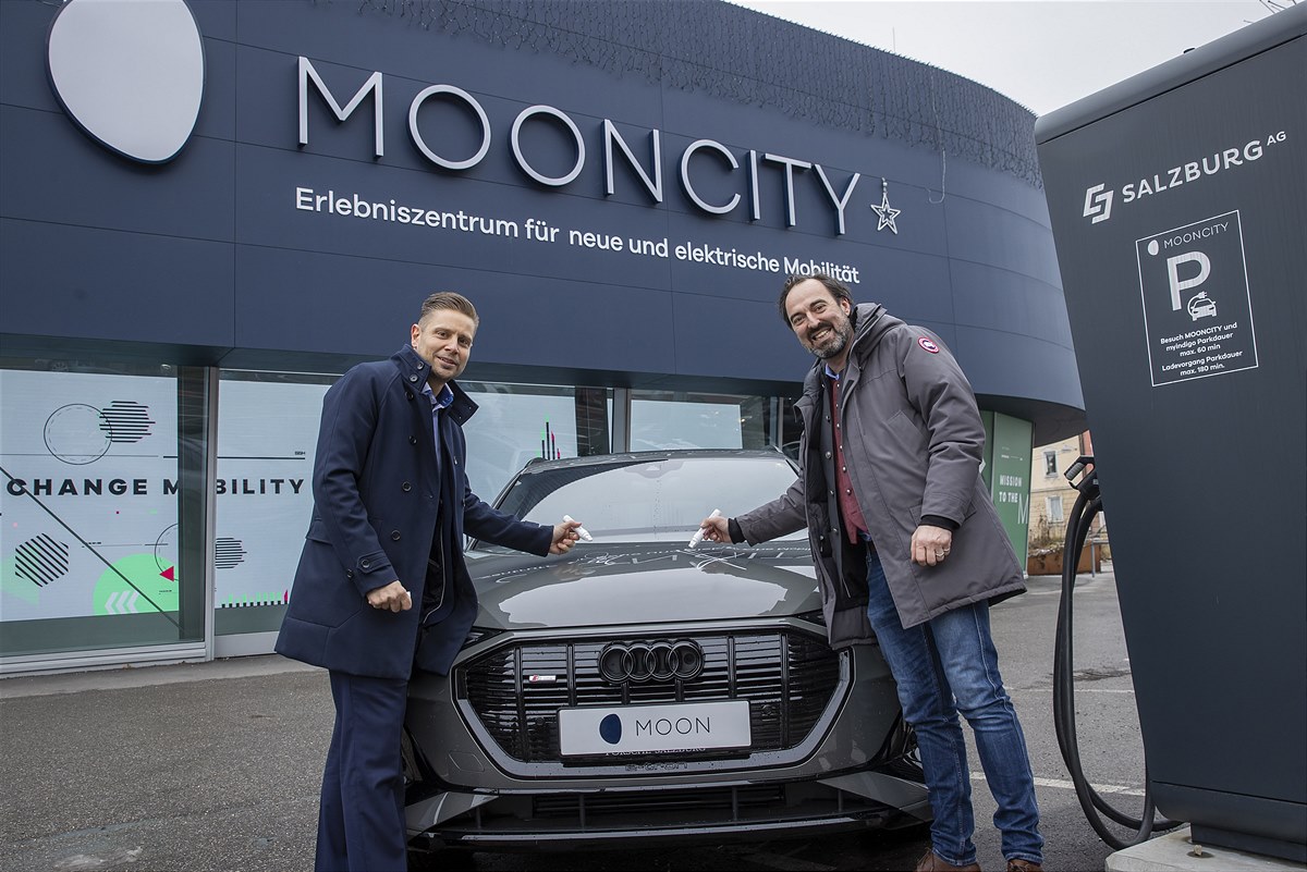 Kooperation zwischen Salzburg AG und MOON POWER