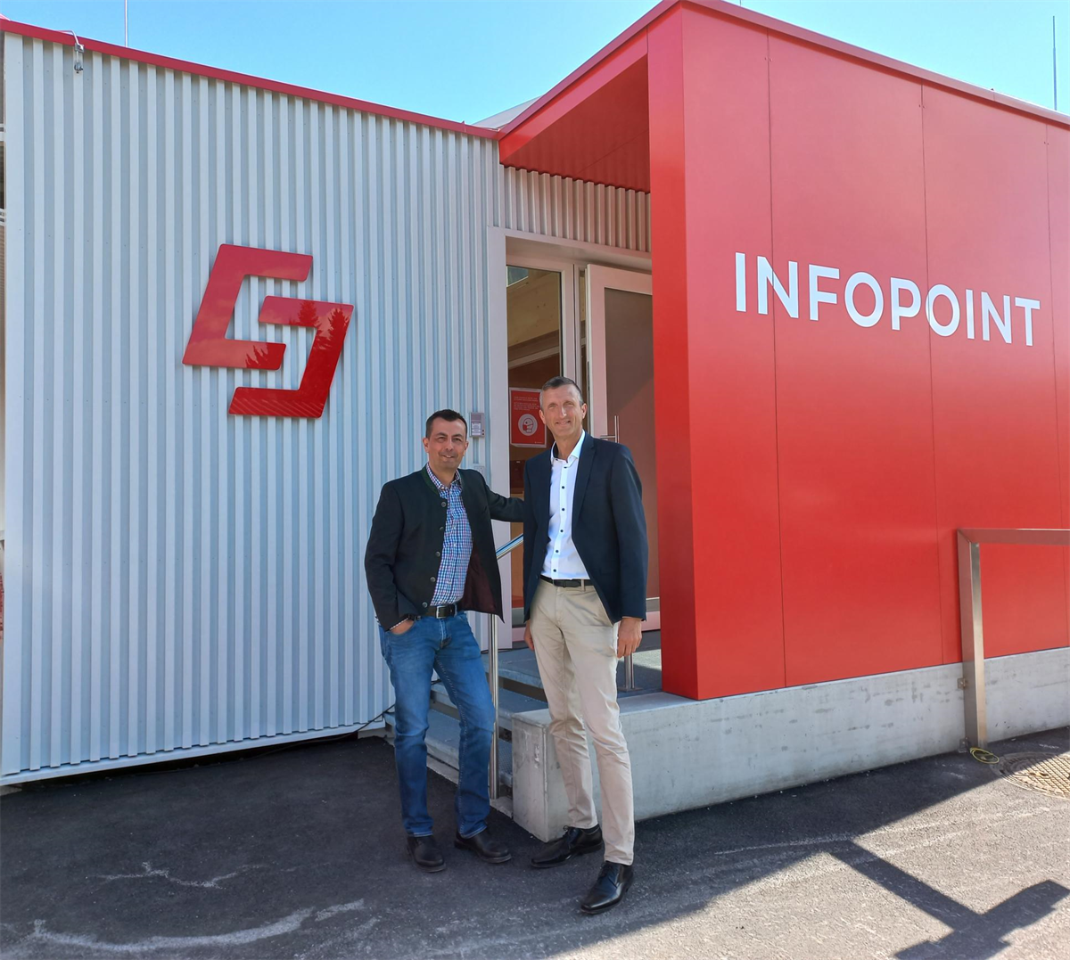 Eröffnung Infopoint Bruck