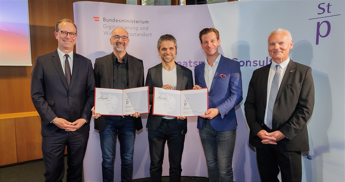 Salzburg AG und Ocean Maps erfolgreich beim Staatspreis Consulting