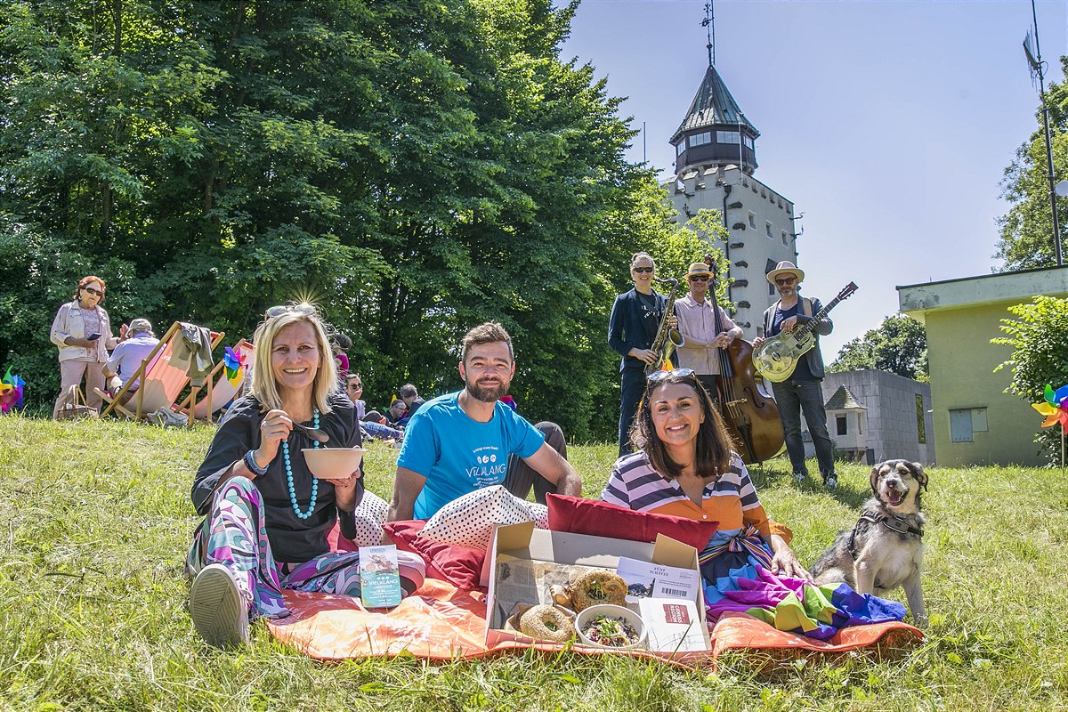 Die Organisator:innen des Salzburg AG Tourismus Picknicktages