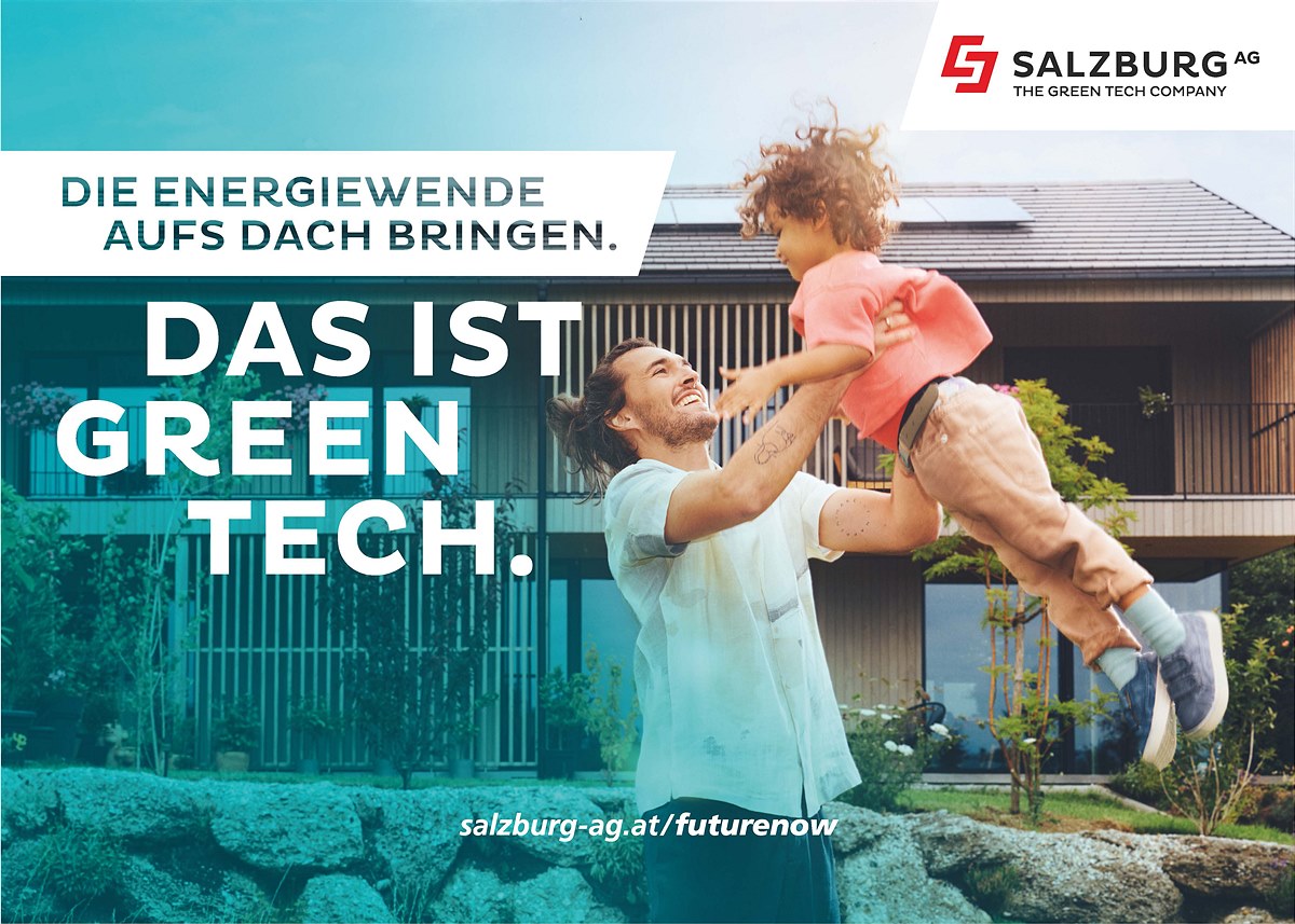 2. Flight der Salzburg AG Imagekampagne 2022