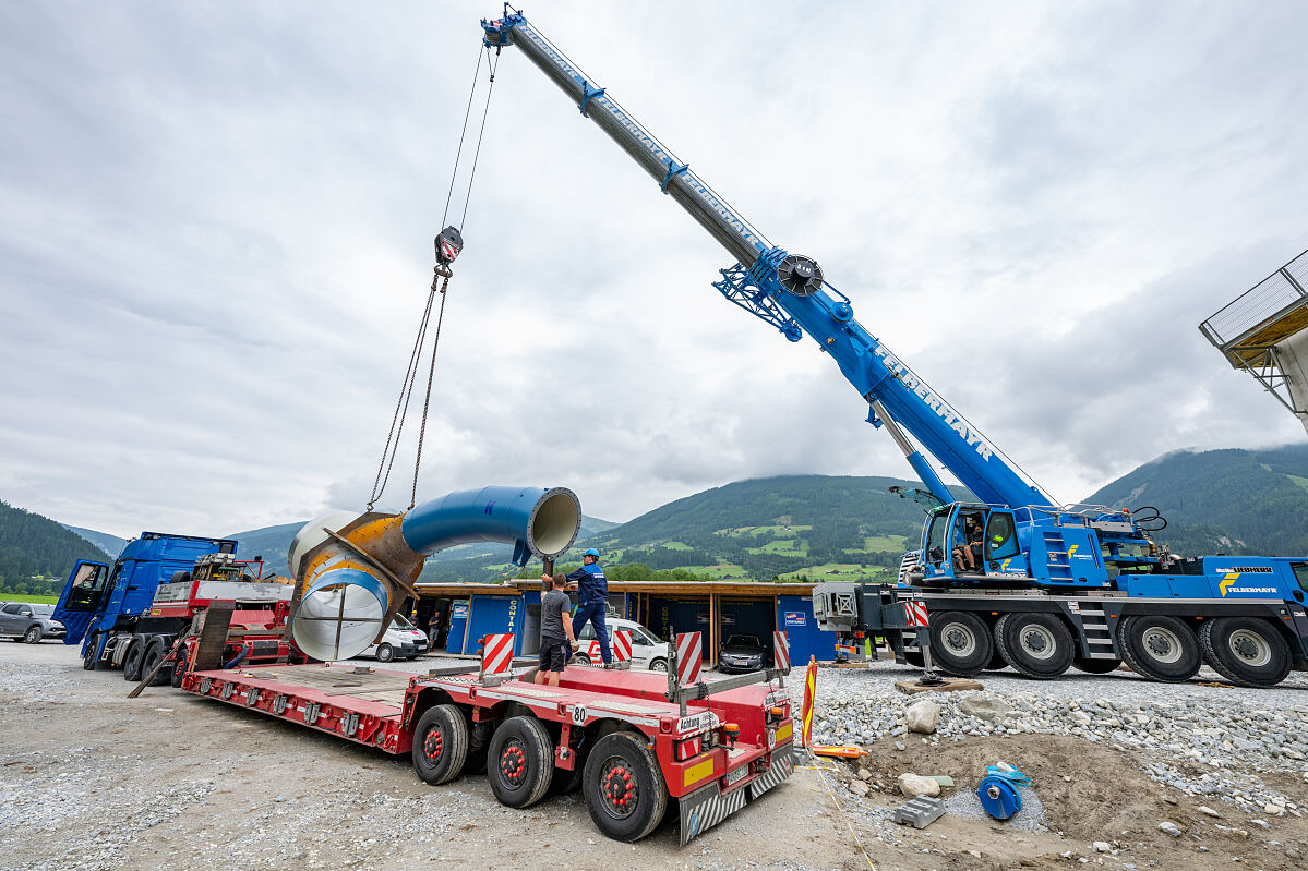 Baufortschritt KW Sulzau