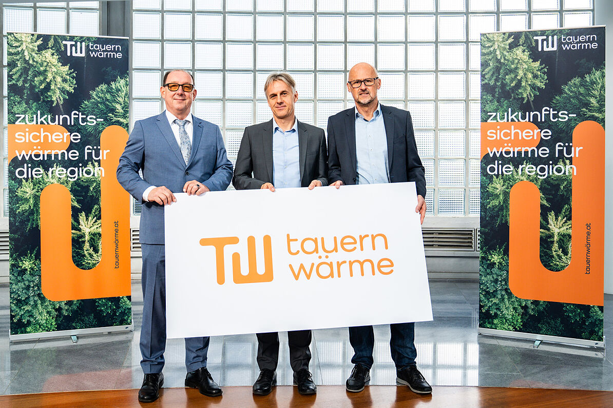 Das Geschäftsführer-Trio der Tauernwärme GmbH