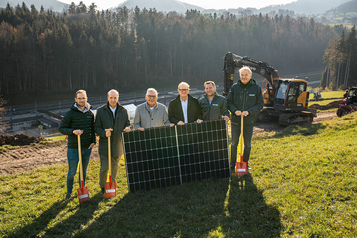 Spatenstich Agri-PV Salzburgring