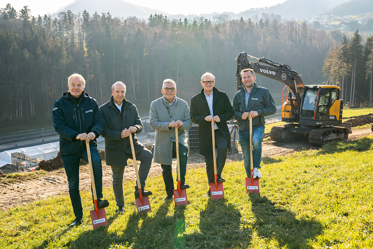 Spatenstich Agri-PV Salzburgring