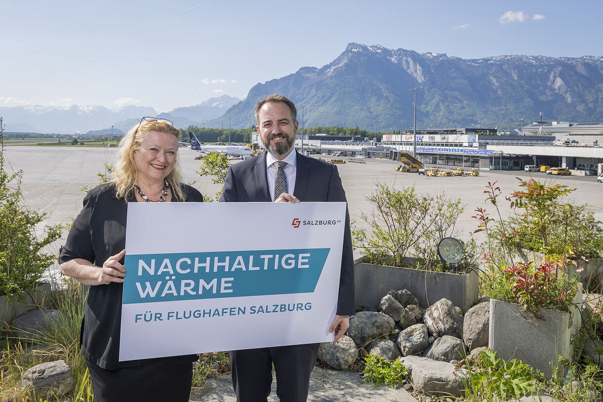 Fernwärme für Salzburg Airport 