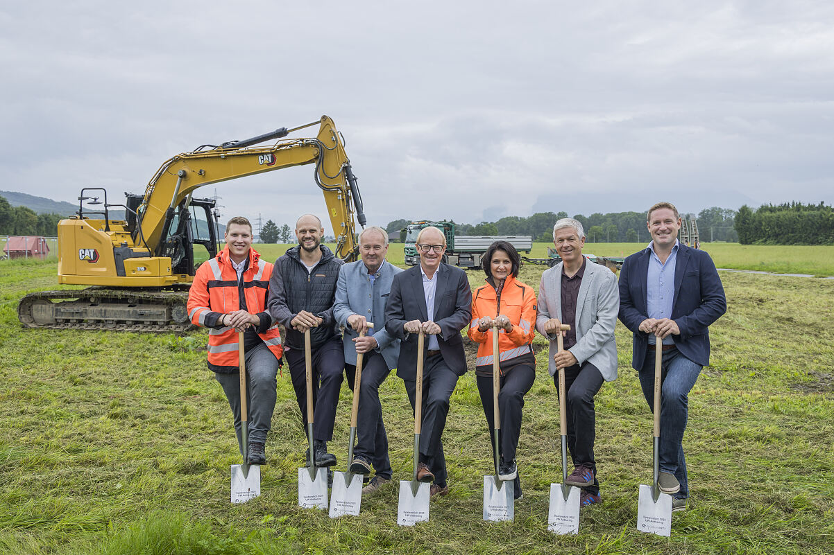 Spatenstich UW Anthering