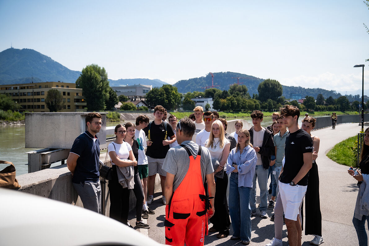 Ferialpraktikant:innen der Salzburg AG