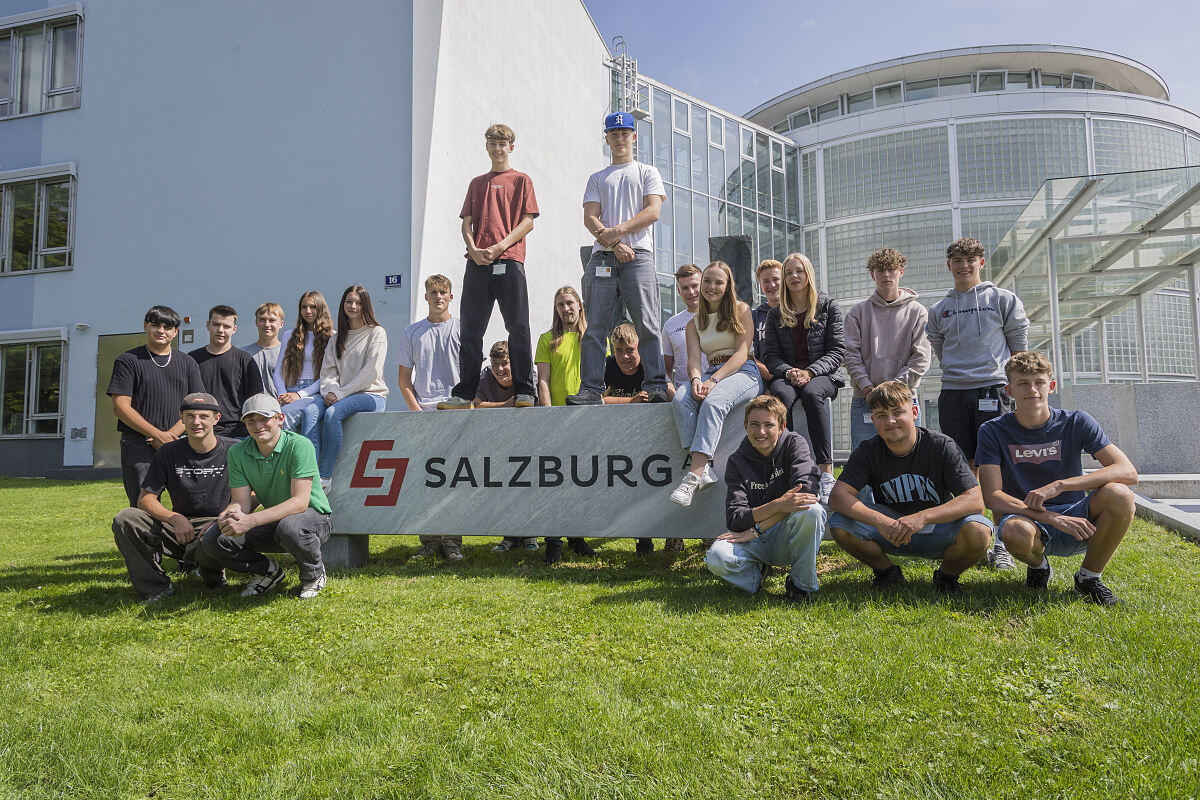 neue Lehrlinge der Salzburg AG