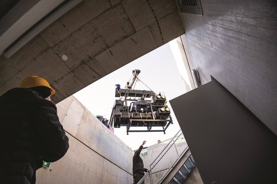 Einhub der Fernwärme-Station am Flughafen Salzburg